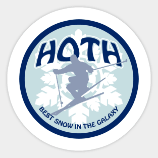 Ski Hoth Sticker